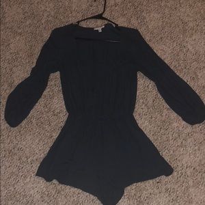 Navy Blue Romper